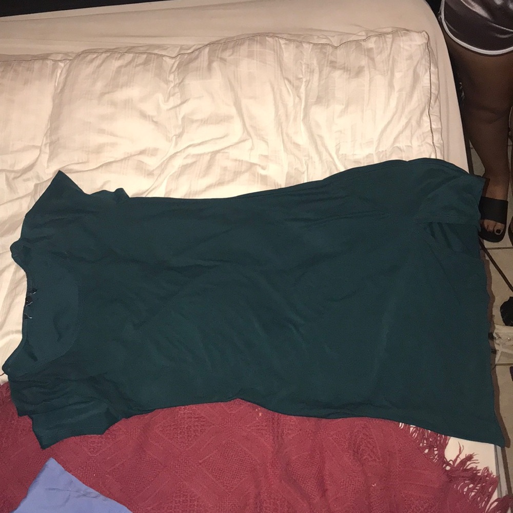 Greenish dress
